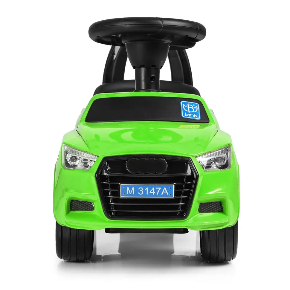 Каталка-толокар Bambi M 3147A-5 Зеленый музыкальный - фото 2