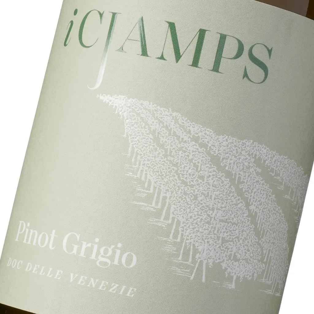 Вино Cjamps Pinot Grigio Delle Venezie DOC біле сухе 0.75 л - фото 5