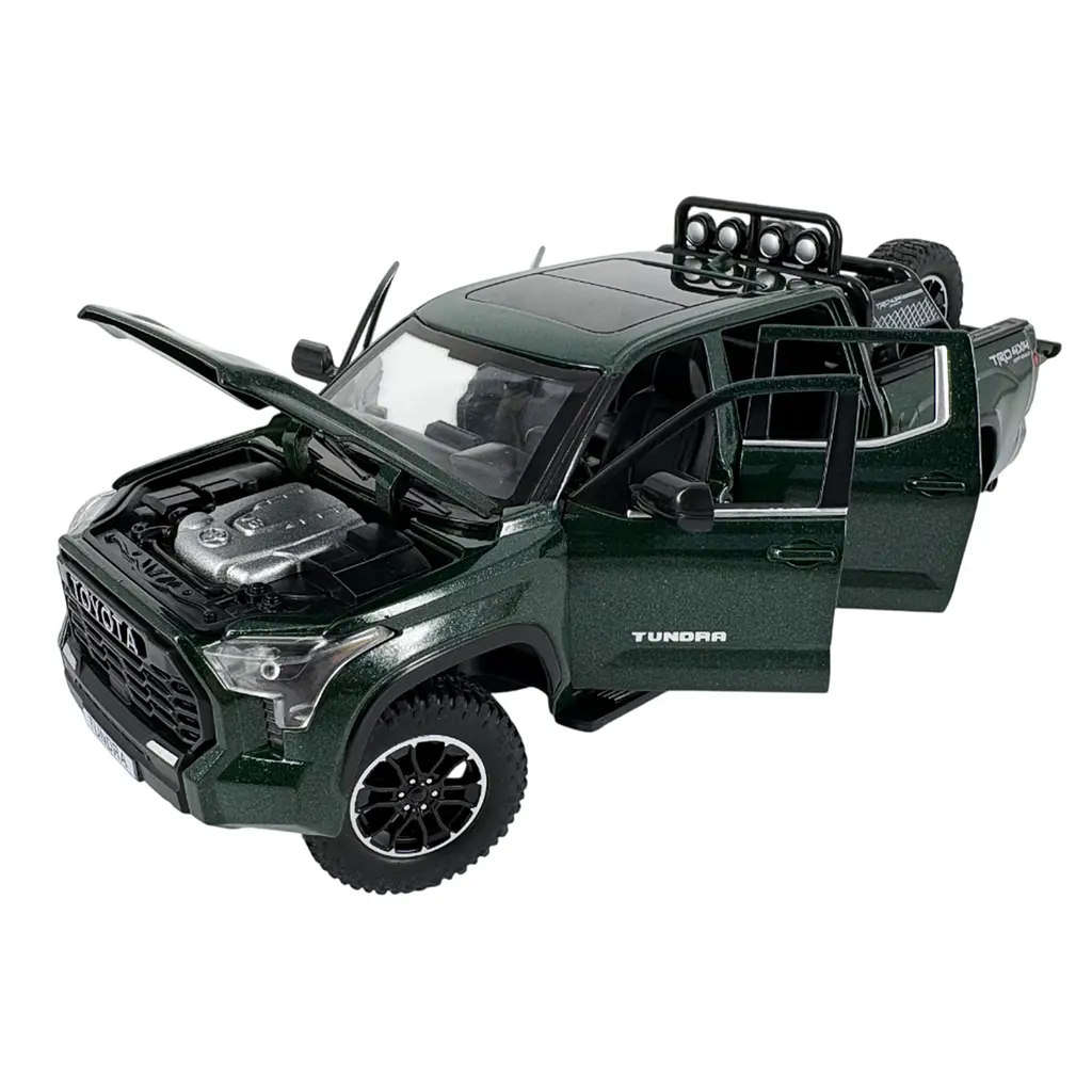 Автомодель Toyota Tundra 1:24 зелена KM08555