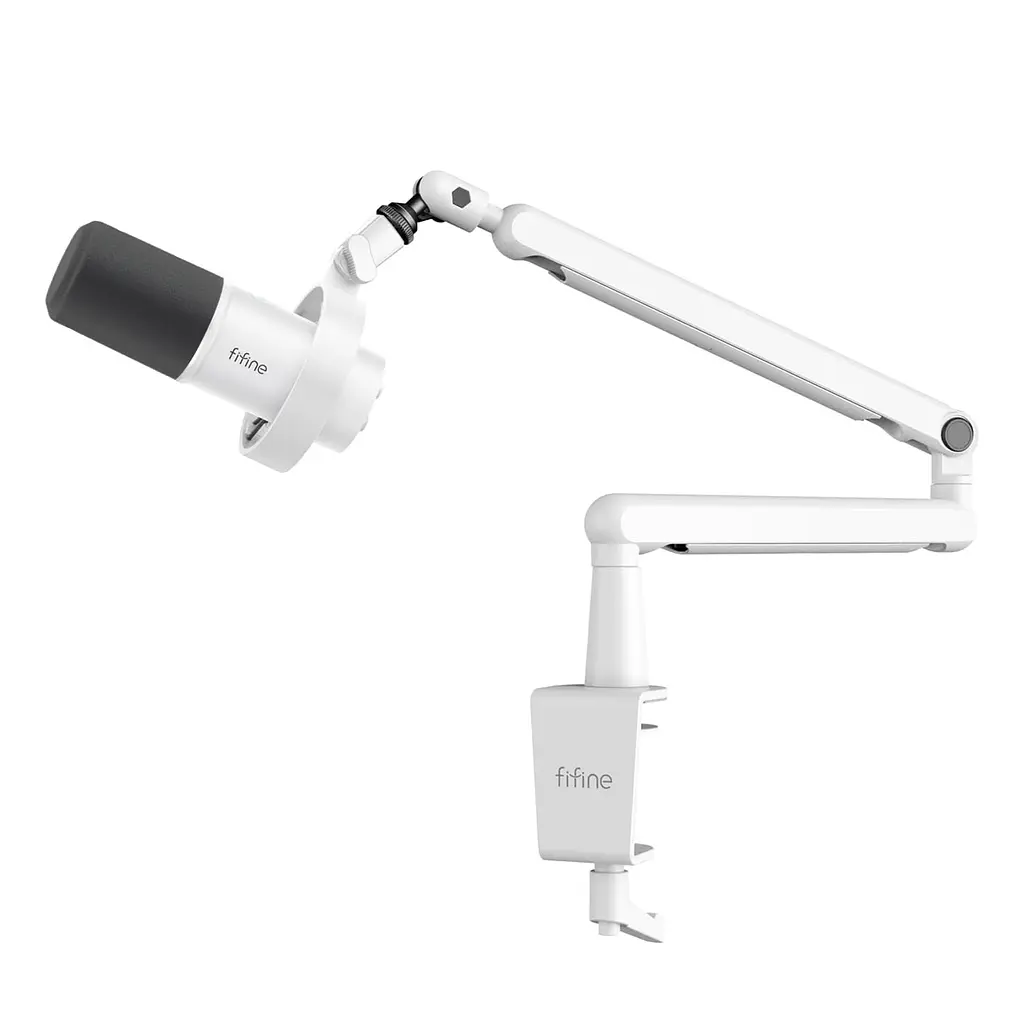 Мікрофон Fifine White динамічний USB/XLR (T688W) - фото 5