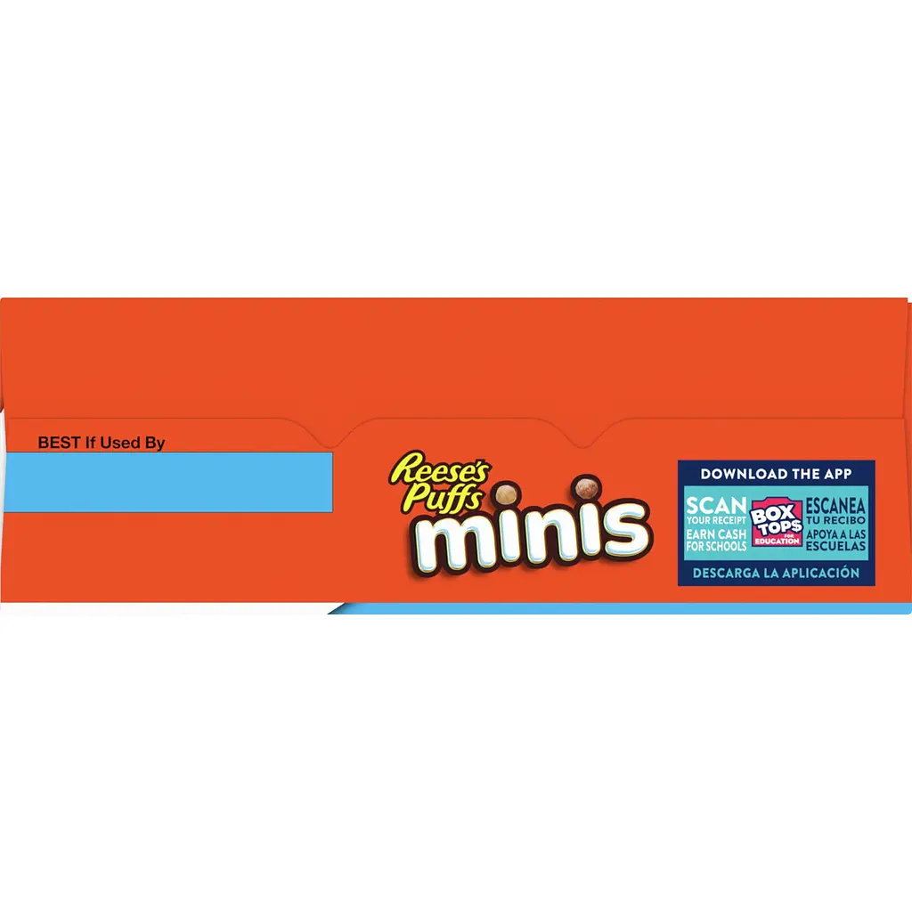 Сухий сніданок Reese's Puffs Minis Breakfast Cereal Chocolate Peanut Butter Cereal Family Size 560 g - фото 5