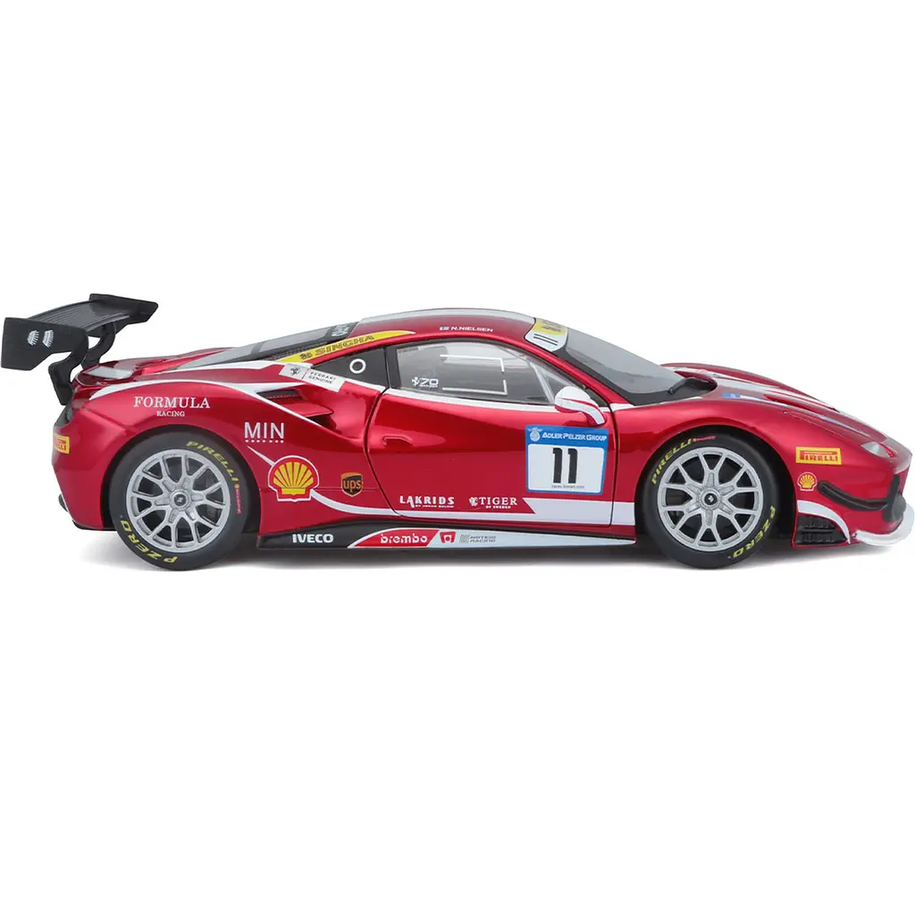 Авто-конструктор Bburago Ferrari 488 Challenge 1:24 (18-26586) - фото 3