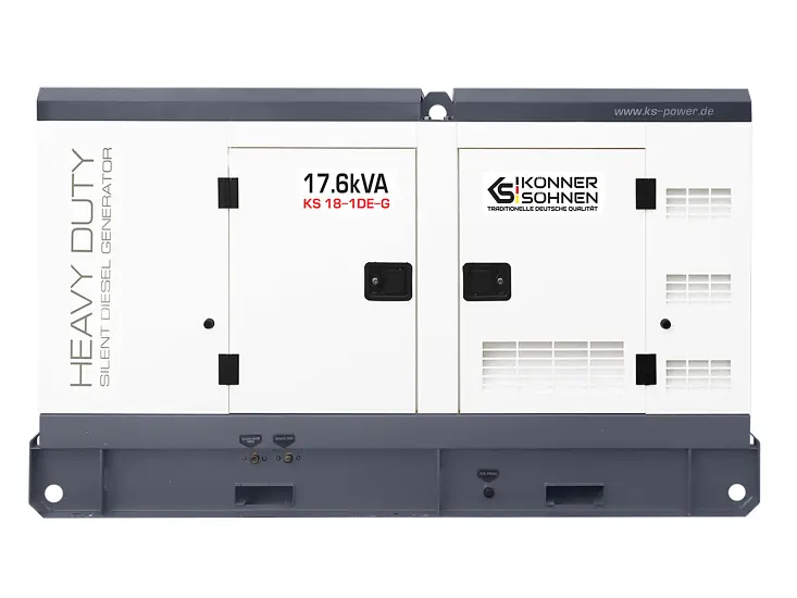 Генератор дизельний Konner&Sohnen KS 18-1DE-G, 230В, 17.6кВА, електростартер, двигун Deutz, 852кг