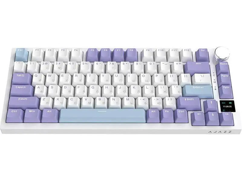 Клавіатура Ajazz AK820 Pro Gift Switch Purple (AK820PRO-G-PWB) - фото 4