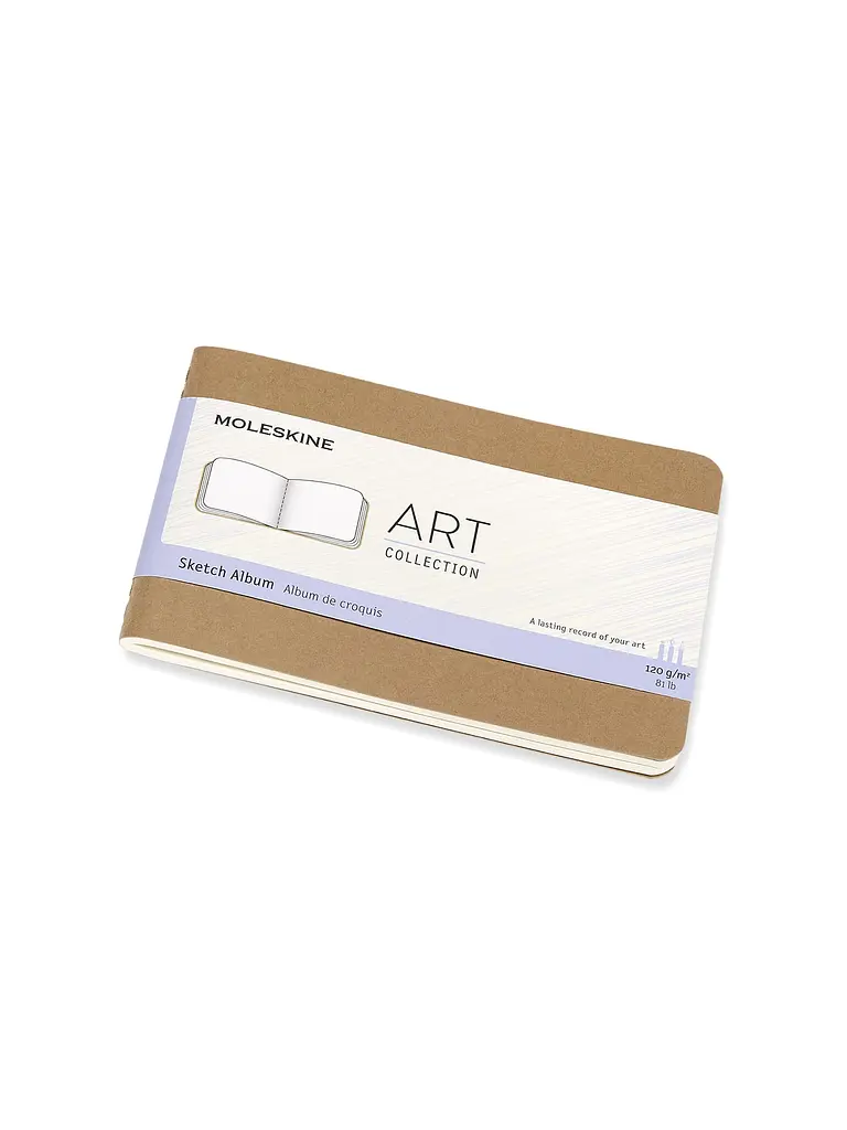 Записник Moleskine Art Cahier кишеньковий, Для нарисів Беж (ARTSKA2P3) - фото 2
