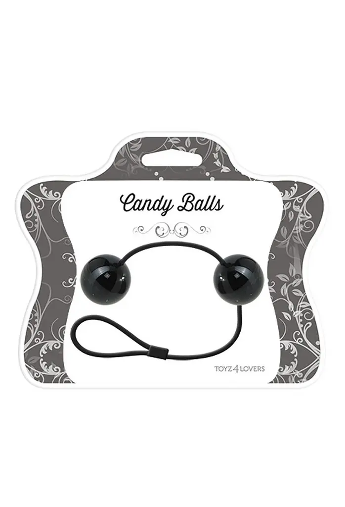 Вагинальные шарики Candy Balls Black - фото 2