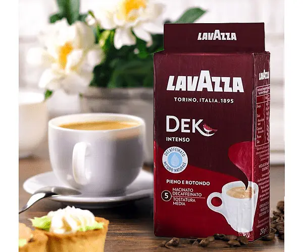 Кава мелена Lavazza DEK Intenso без кофеїну 250г. - фото 2
