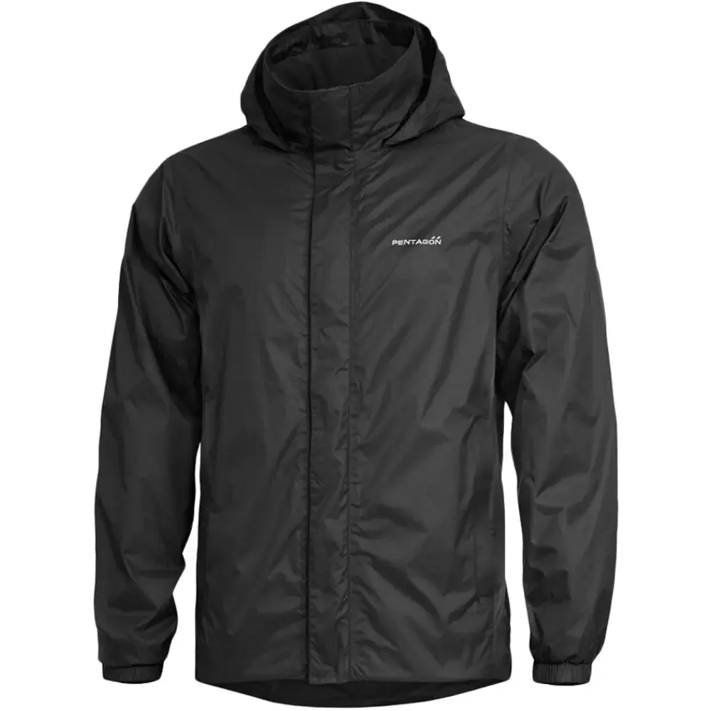 Куртка Pentagon Atlantic V2.0 Rain Jacket 2XL Black - фото 2
