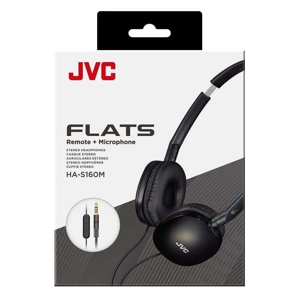 Навушники JVC HA-S160M Black (HA-S160M-B-U) - фото 4