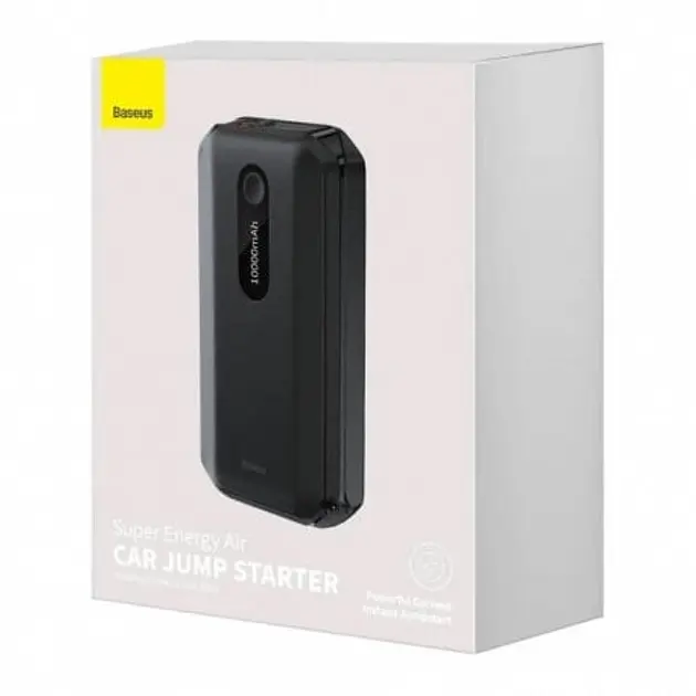 Автономний пусковий пристрій (бустер) Baseus Super Energy Pro Car Jump Starter Black  - фото 2