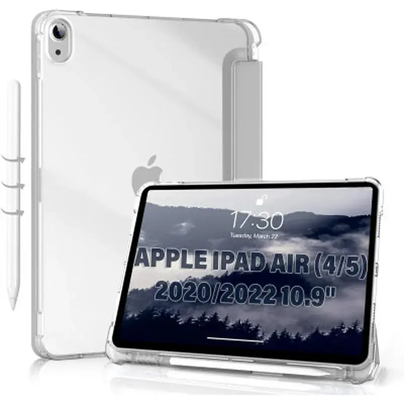 Чохол до планшета BeCover Soft Edge Apple iPad Air (4/5) 2020/2022 10.9" Gray (711122) - фото 2