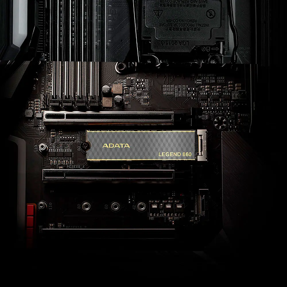Накопичувач SSD M.2 ADATA LEGEND 860 500 GB 2280 PCIe Gen 4x4 3D NAND Read/Write: 5000/3000 MB/sec (SLEG-860-500GCS) - фото 9