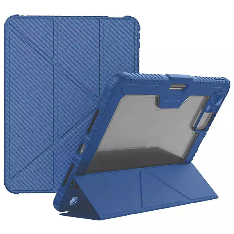 Чохол-книжка Nillkin Bumper Pro Multi-angle для Apple iPad Pro 13 (2024-25) Sapphire blue - фото 2