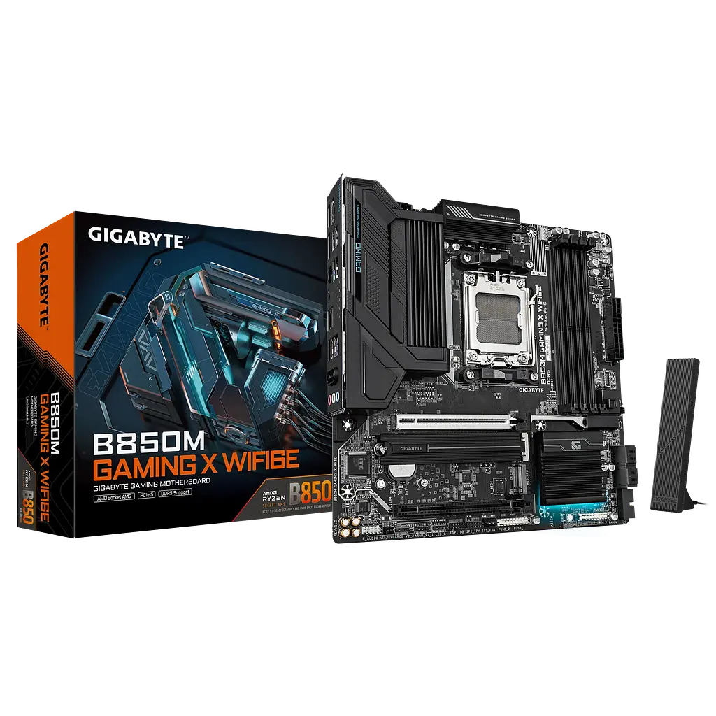 Материнська плата Gigabyte B850M Gaming X WIFI6E Socket AM5 (B850M GAMING X WIFI6E) - фото 4