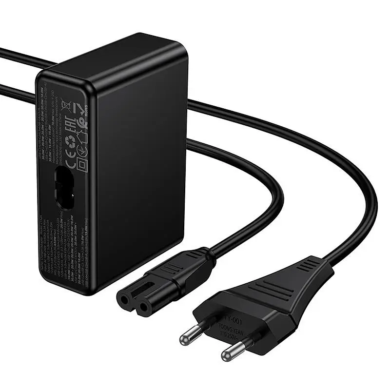 МЗП C152A Modern PD70W 6in1 (5USB-C та 1USB-A) Black Hoco teh0029634 - фото 5