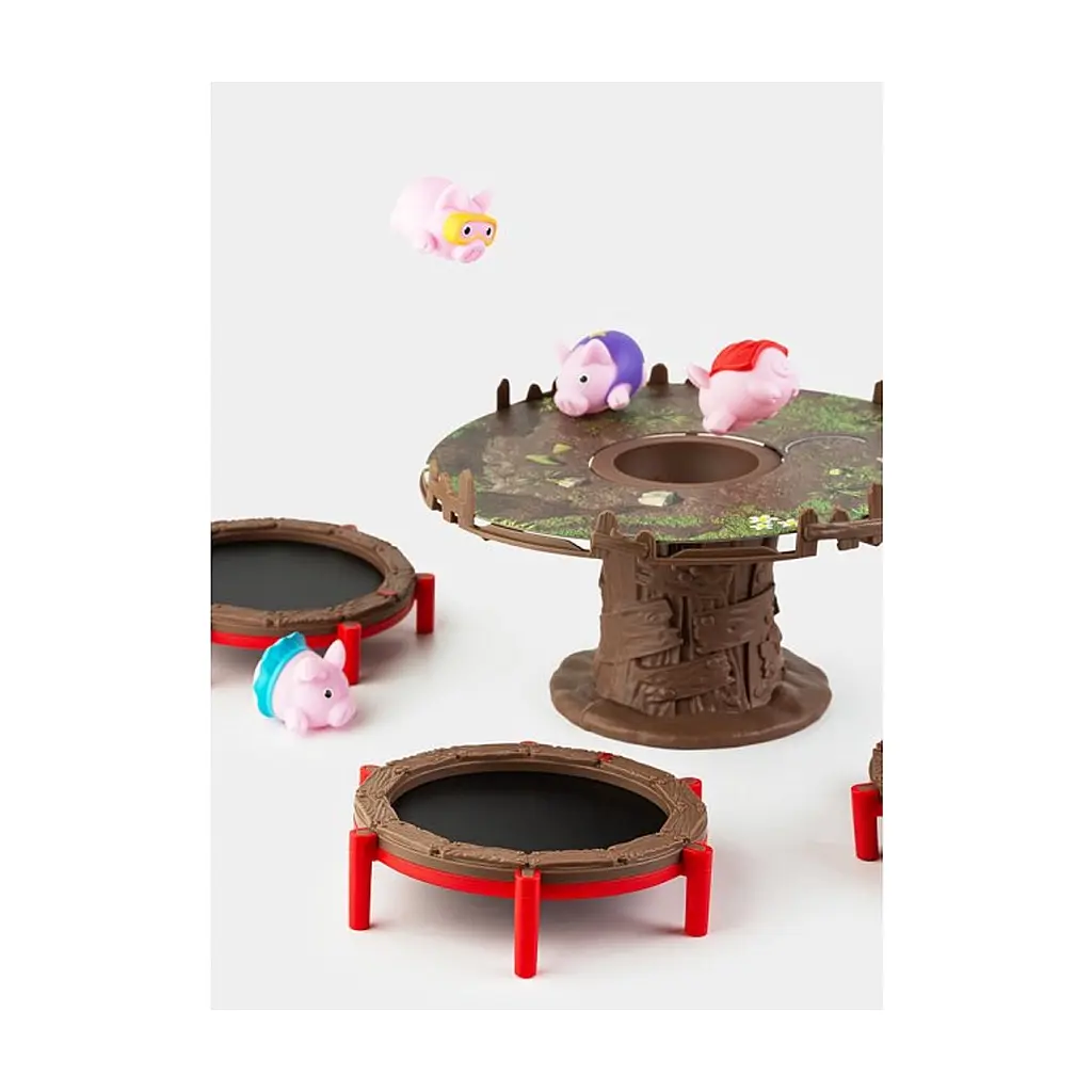 Настільна гра Fun Games Shop Хрюшки - Попригушки (Pigs on Trampolines) (укр.) (FGS63) - фото 6