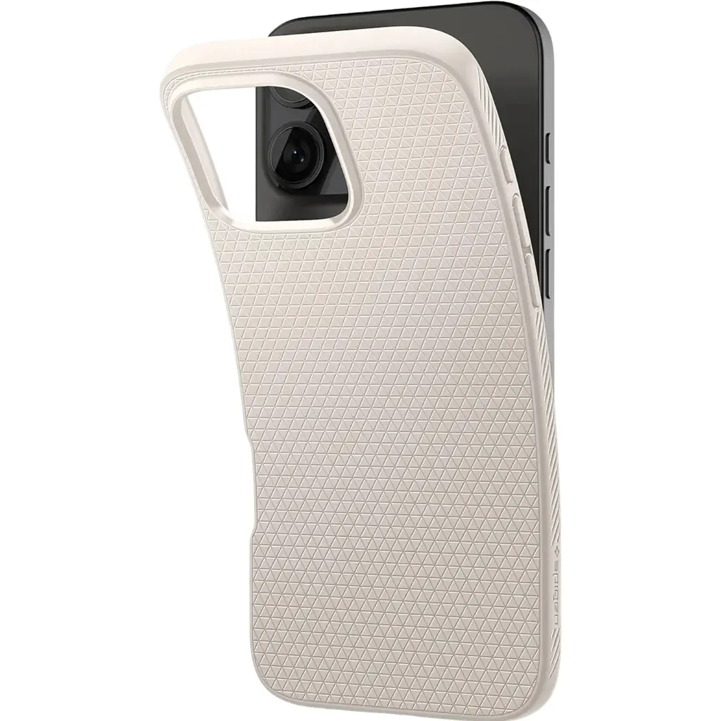 Чохол Spigen Liquid Air Case для Apple iPhone 16 Pro Max Natural Titanium [ACS07991] [118843] - фото 6