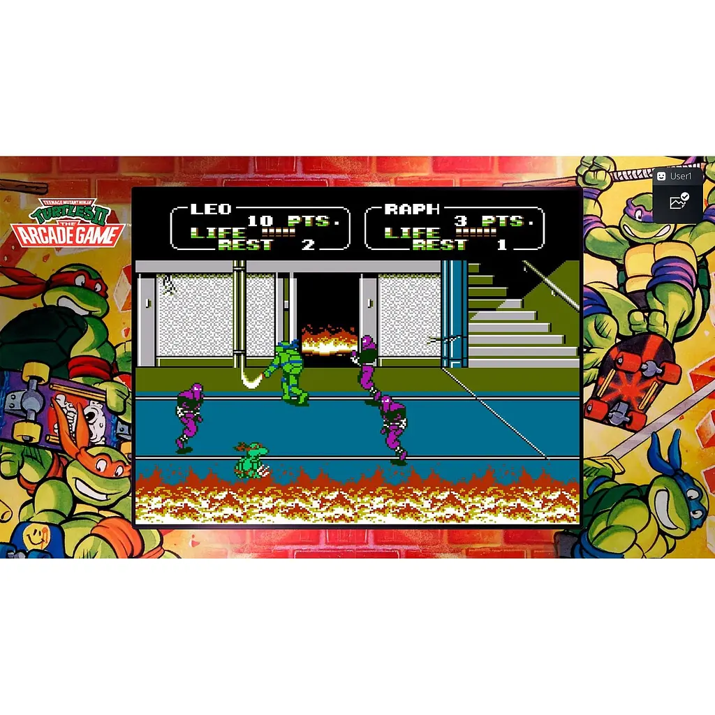 Гра Teenage Mutant Ninja Turtles: The Cowabunga Collection для PS5 (EN) [78360] - фото 5