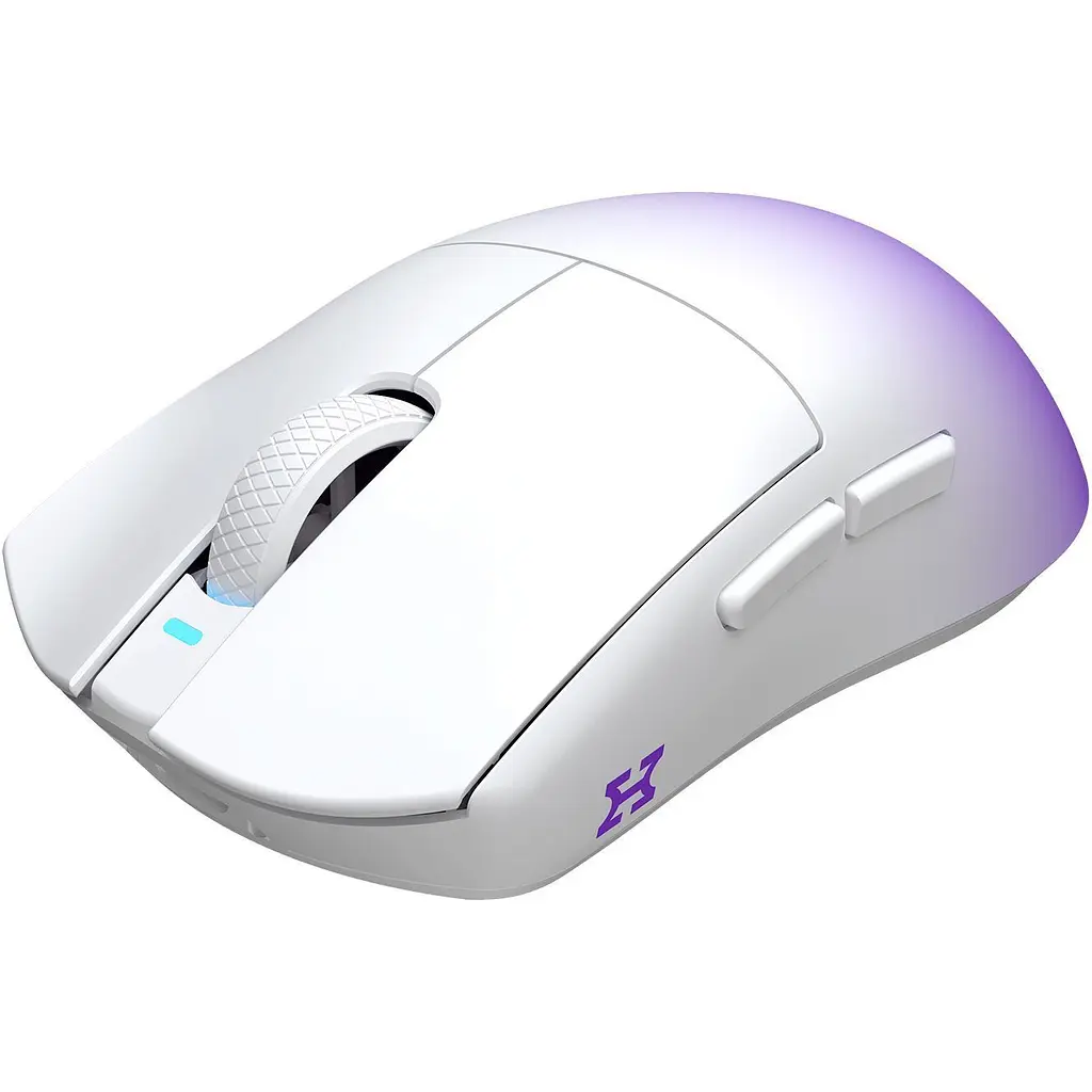 Миша Hellyberry HM47 Pro Wireless White/Violet (HM47PRO_white_violet) - фото 4