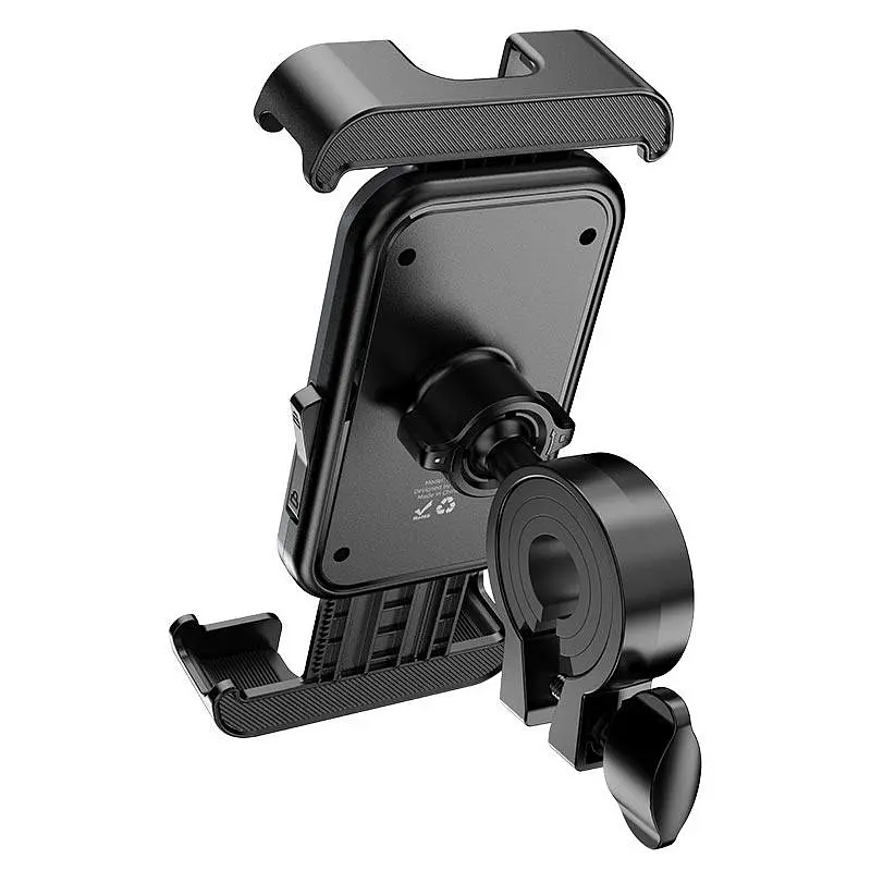 Холдер Hoco H82 Vista bicycle Motorcycle Universal holder Чорний - фото 3