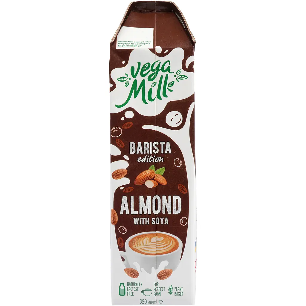 Напій мигдальний з соєю Vega Milk Barista 950 мл - фото 4