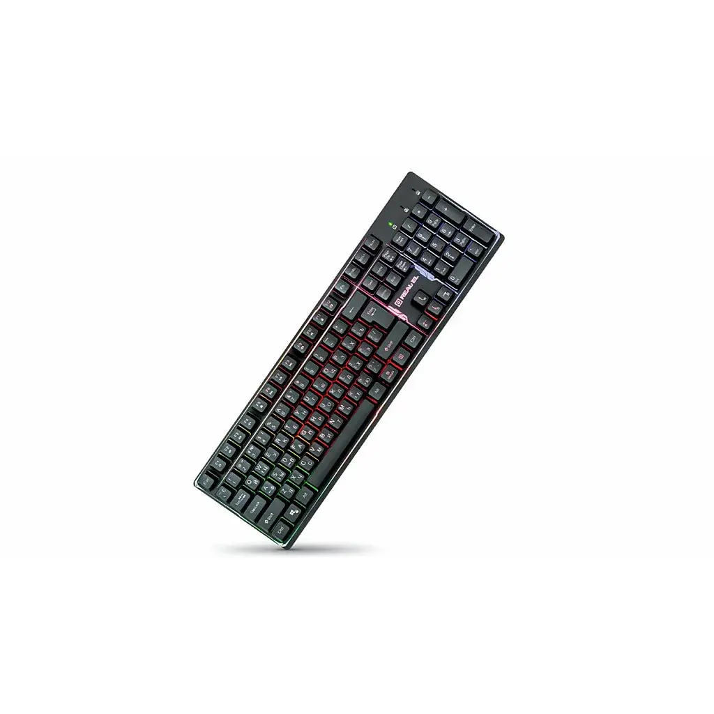 Клавіатура REAL-EL 7011 Comfort Backlit Black (EL123100043) - фото 4