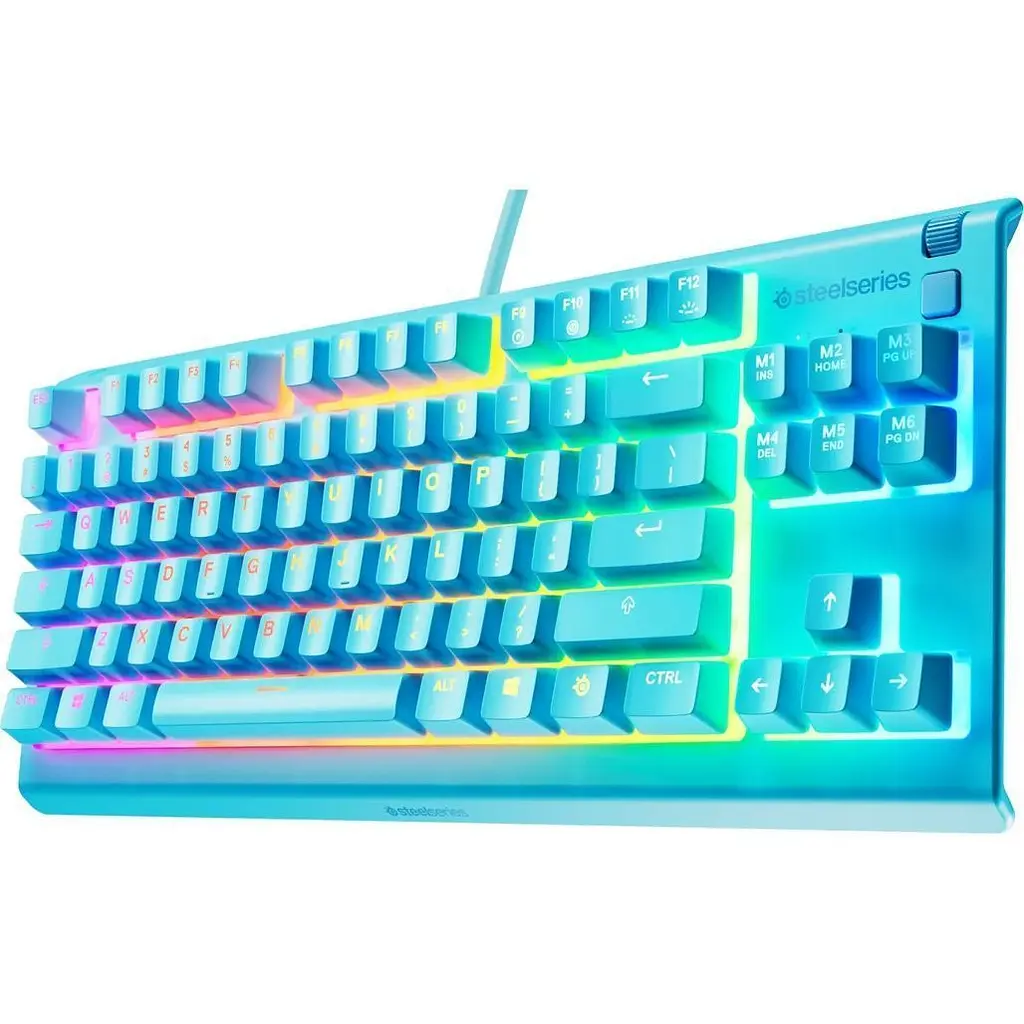 Клавіатура SteelSeries Apex 3 TKL UA Aqua (64933) [160270] - фото 2
