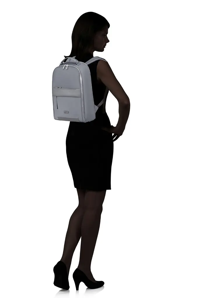 Рюкзак 14.1" Samsonite ZALIA 3.0 SILVER GREY 38,5x28x11 KM4*08005 - фото 4