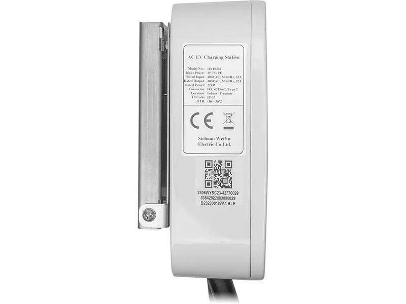 Зарядна станція для електромобілів HiSmart Type 2, 22kW, 32A (EV200719) - фото 6