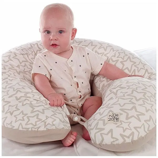 Багатофункціональна подушка для годування Jane XXL Rocks, 193 см, бежева (50292/S92) - фото 9