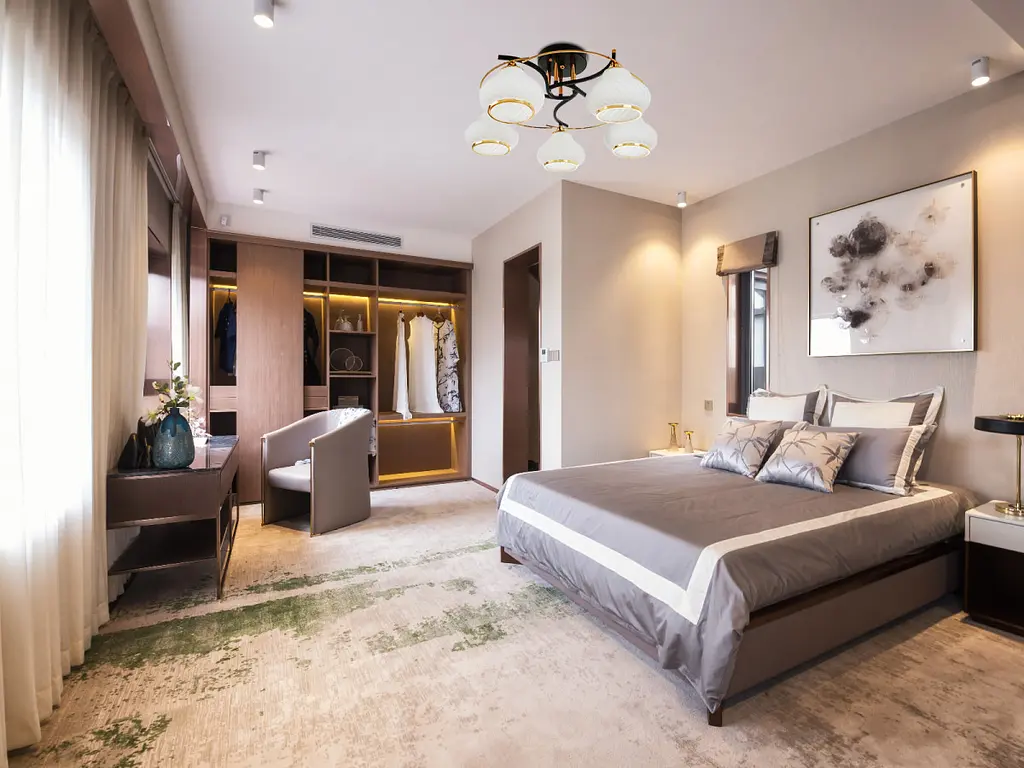 Люстра потолочная Brille в спальню E27 60W BK (LK-712S/5) - фото 10