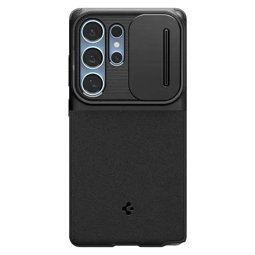 Чохол із захистом камери Spigen Optik Armor Black для Samsung Galaxy S25 Ultra (ACS08969) - фото 2