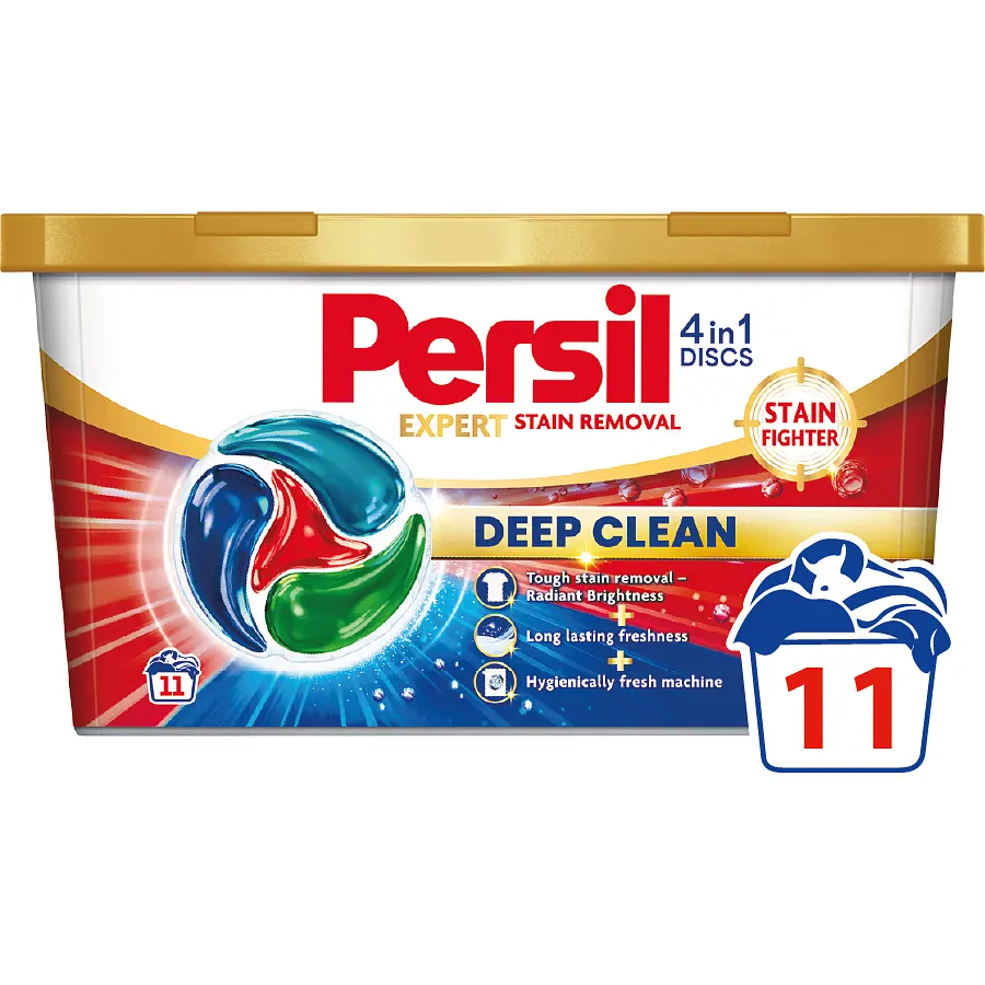 Диски для прання Persil 4in1 Discs Expert Stain Removal Deep Clean 11 шт.