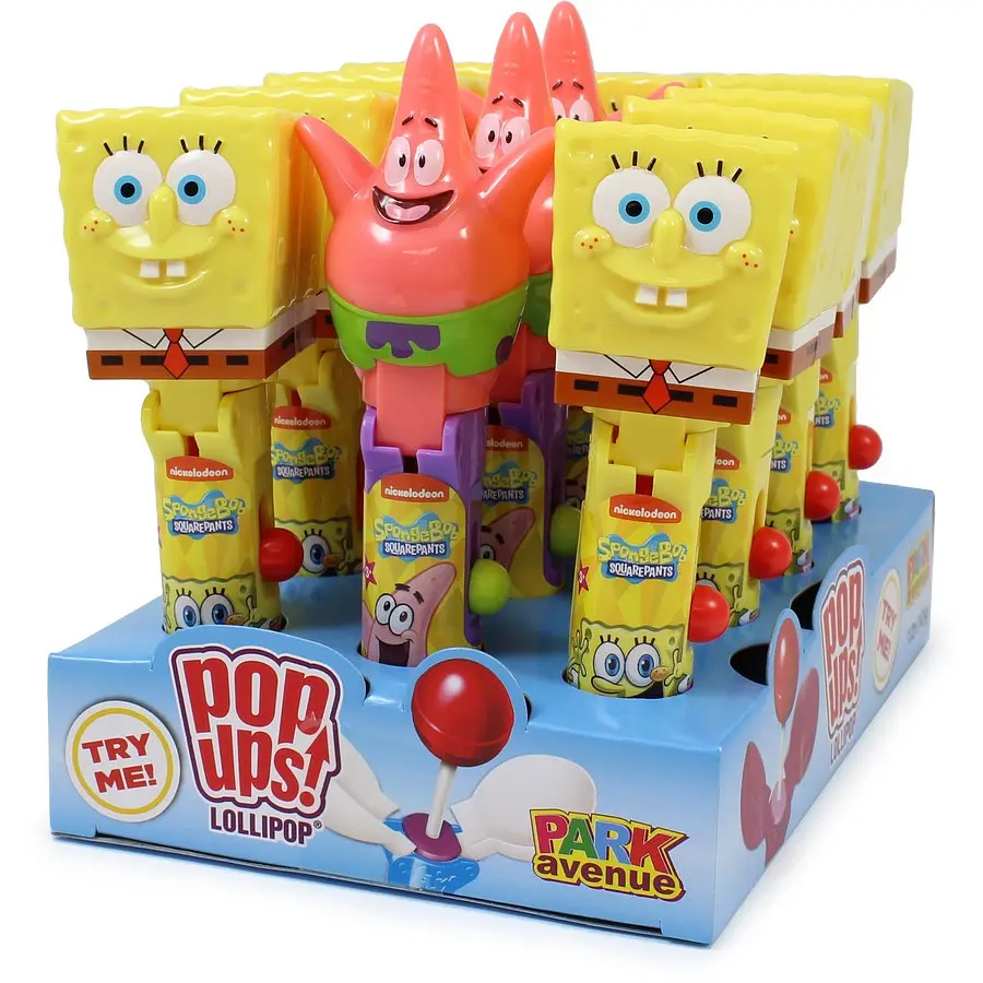 Цукерка у диспансері Sponge Bob Pop Ups 10g - фото 3