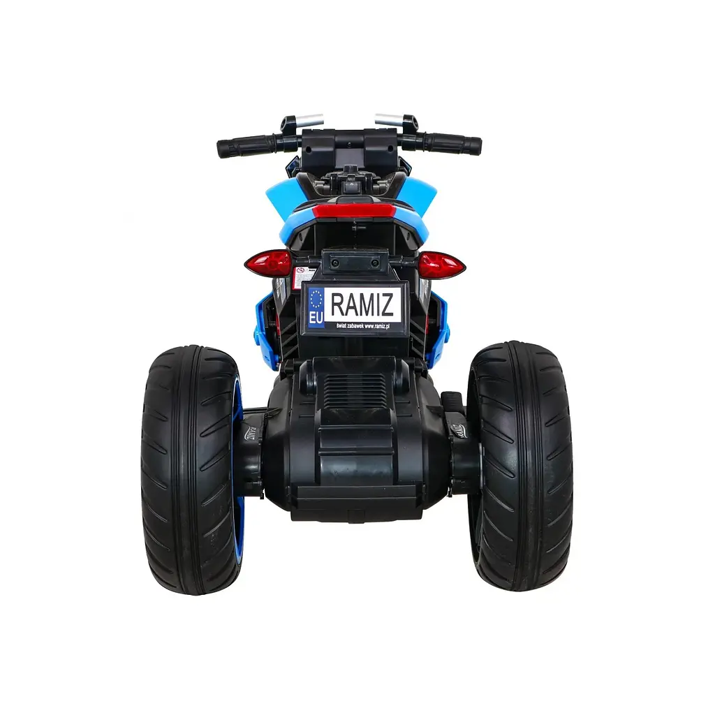 Електромотоцикл триколісний Ramiz Motor Future 12 В, білий (PA.LL8001-A.BIA) - фото 16