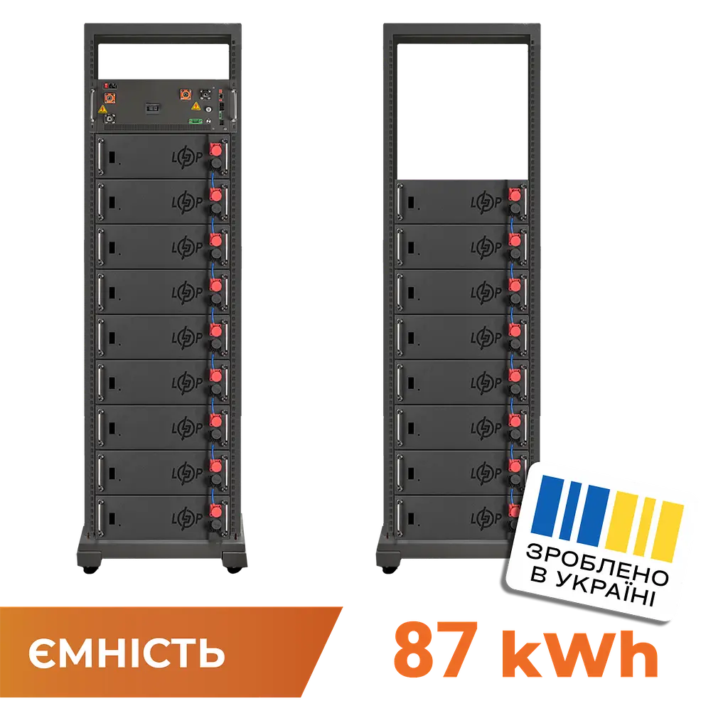Аккумулятор LP LiFePO4 Battery HVM 870,4V 100Ah (87040Wh) BMS 160A P AB Lrack black - фото 2
