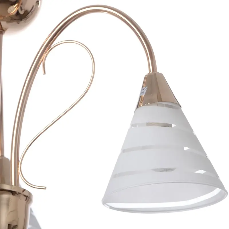 Люстра потолочная Brille классическая E14 60W G (LK-174C/3) - фото 2