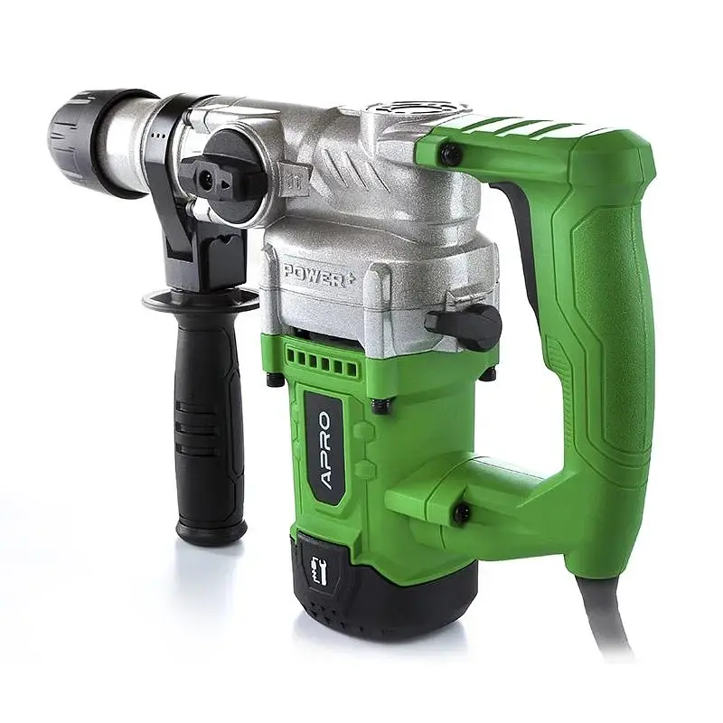Перфоратор бочковий Apro SDS-plus 1500H 5,5 Дж 1500 Вт 4500 уд/хв 30412 - фото 2
