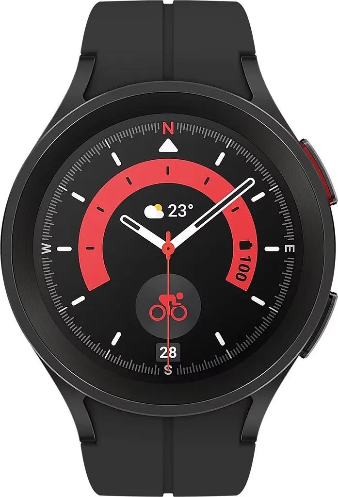 Смарт-годинник Samsung Galaxy Watch5 Pro 45mm eSIM Black EU (SM-R925FZKASEK) Б/В [166355] - фото 2