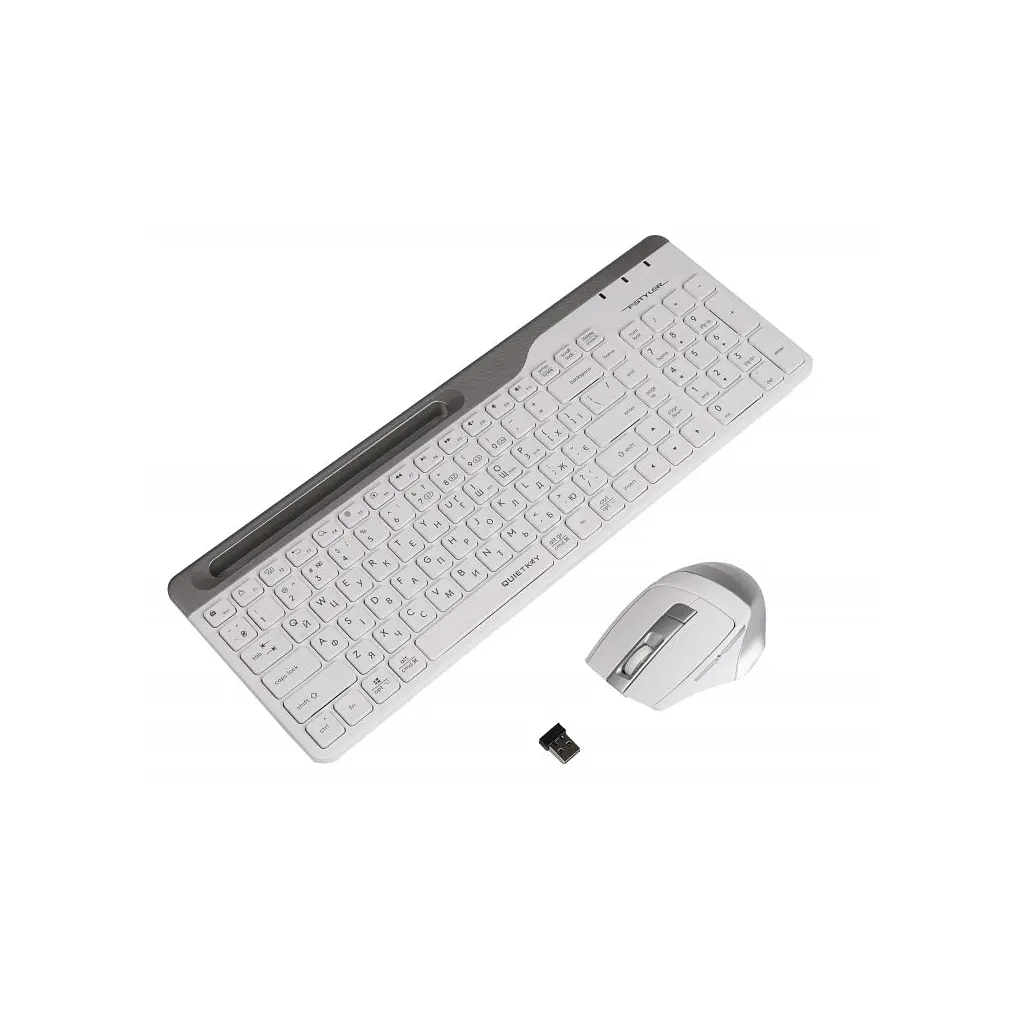 Комплект A4Tech FB2535C Wireless/Bluetooth Icy White (4711421971232) - фото 4