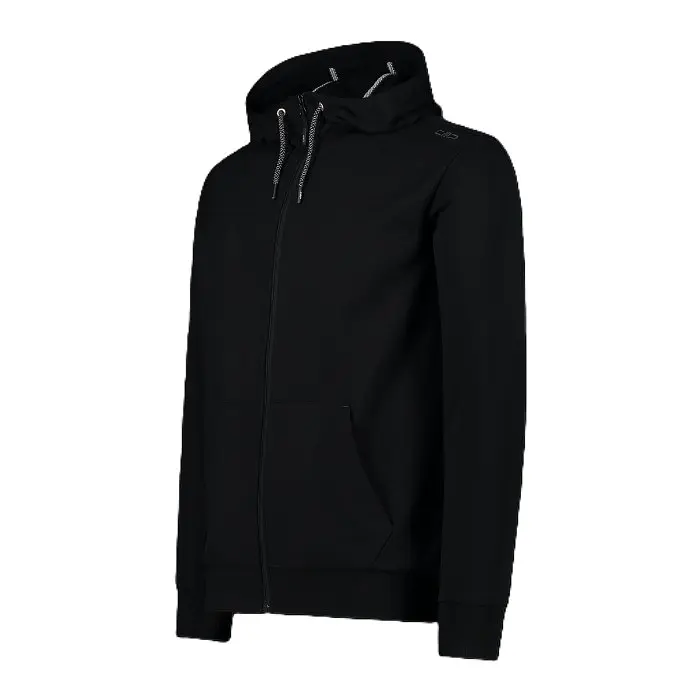 Кофта CMP Men's Stretch Hooded Sweatshirt Black L (1097-31D4317-U901 50) - фото 3