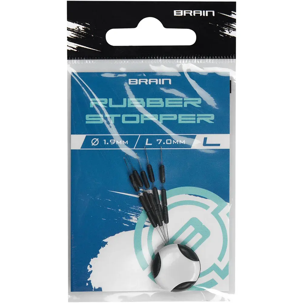 Стопор Brain Rubber Stopper L 5 7.0mm Ø1.9mm - фото 2