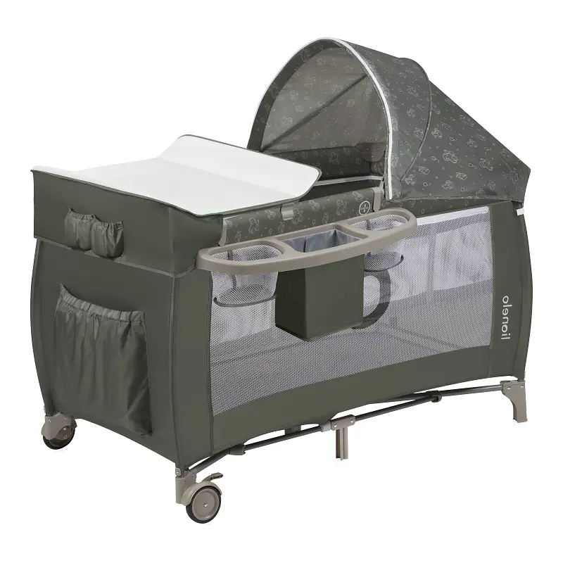 Дорожнє ліжечко Lionelo Sven Plus Beige Olive (LO-SVEN PLUS BEIGE OLIVE ) - фото 2