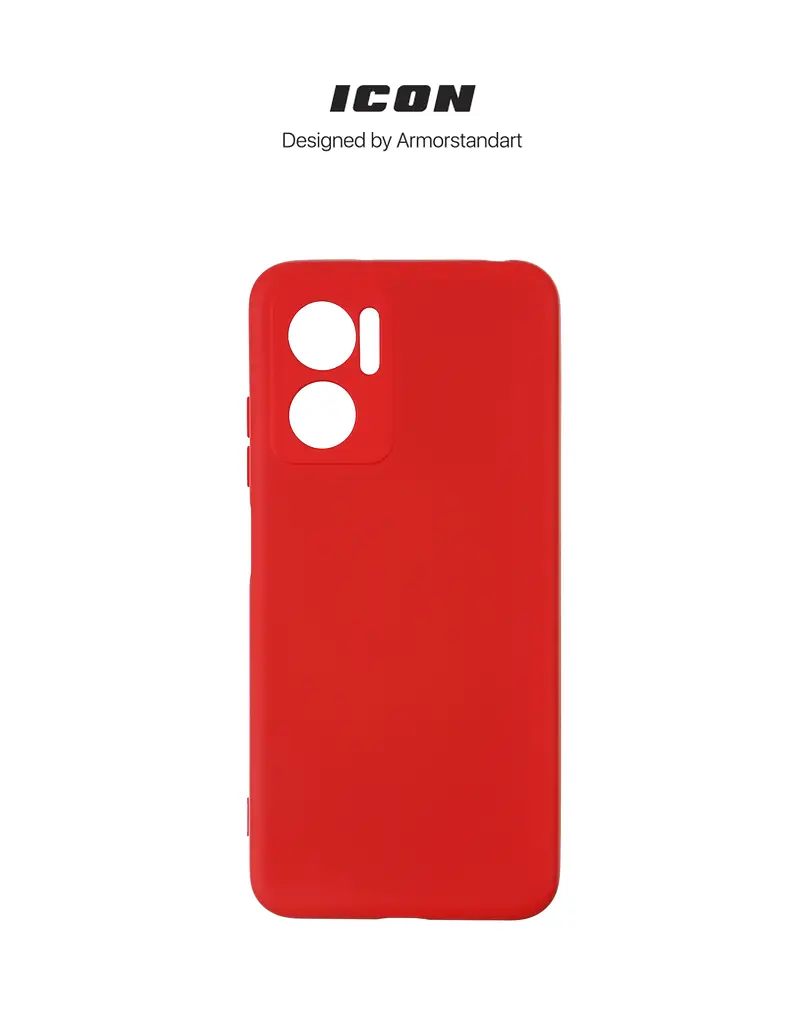 Чехол ArmorStandart ICON для Xiaomi Redmi 10 5G/11 Prime 5G/Note 11E 5G Camera cover Red (ARM61855) - фото 3