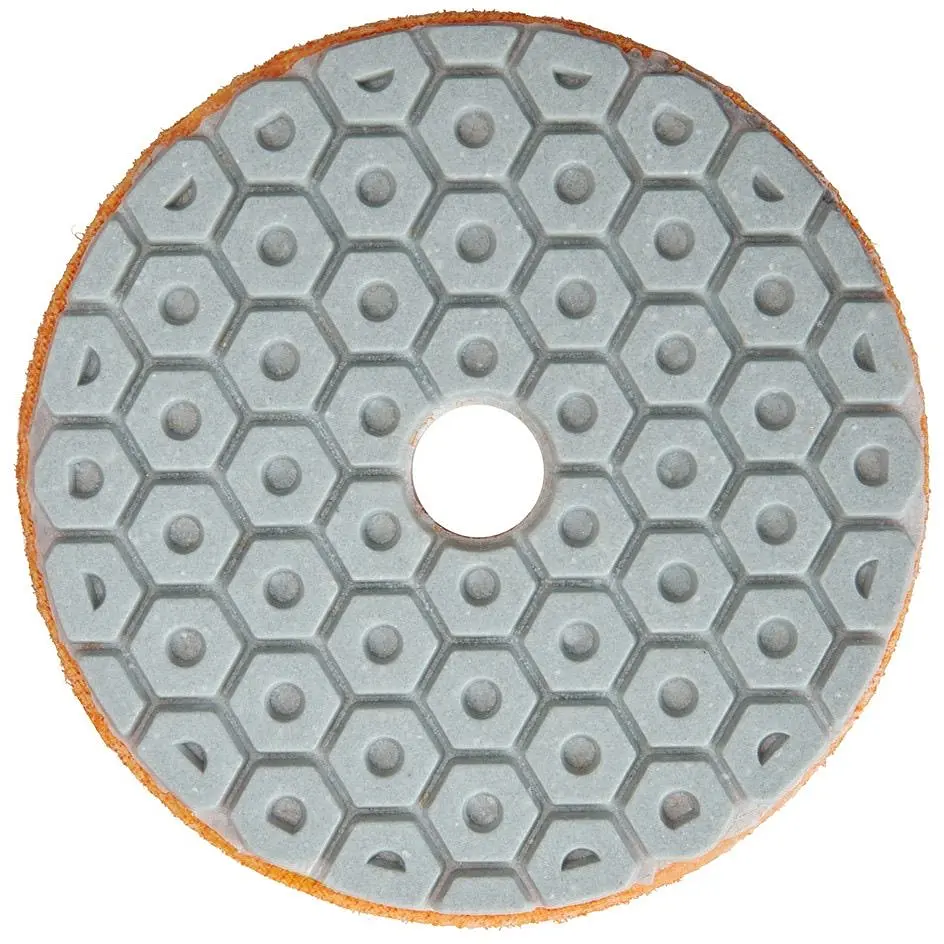 Круг алмазный Alloid Building Tools Combs шлифовальный на липучке 100 мм зерно 300 (DD-63381) - фото 2