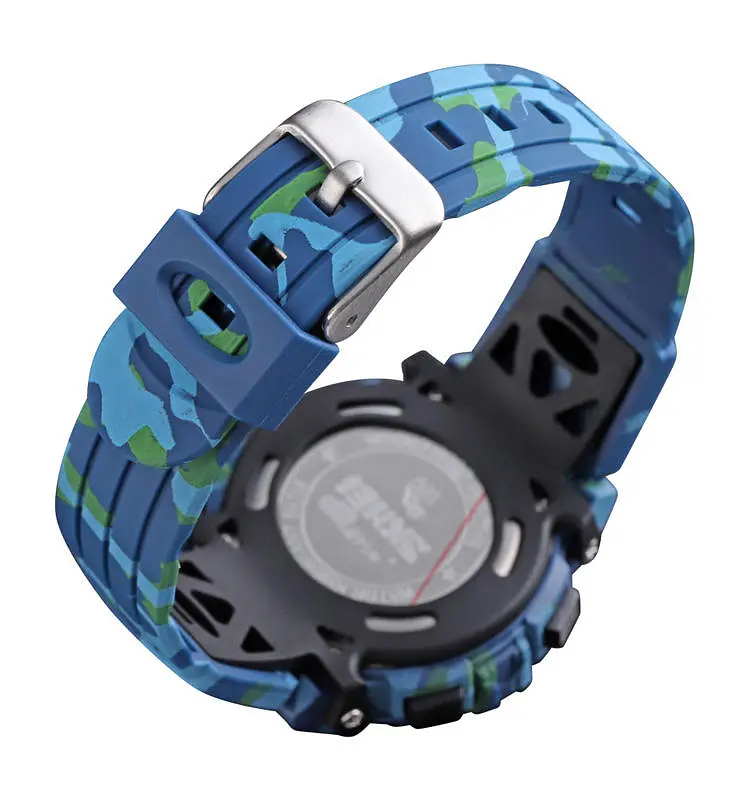 Дитячий наручний годинникSkmei 1547 Camouflage Light Blue, 1547CMLTBU (17147) - фото 3