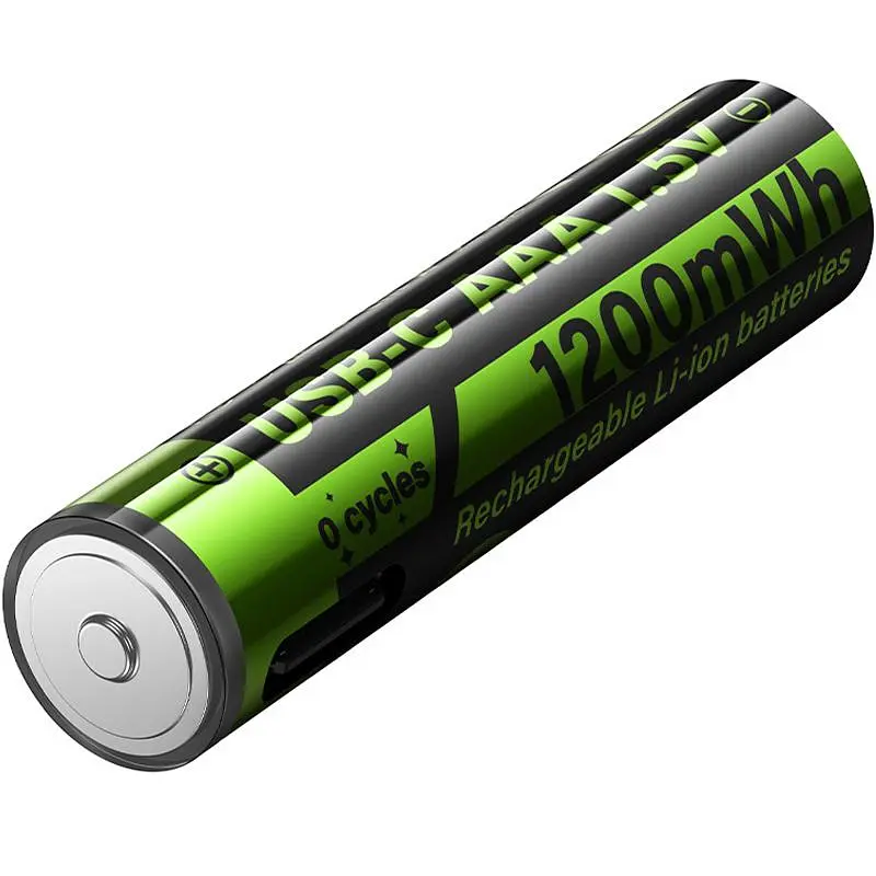 Акумуляторні батарейки Hoco JA4 (AAA ) Energy 2 pcs Black - фото 5