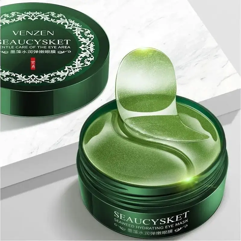 Гідрогелеві патчі Venzen для очей з водоростями Seaweed Hydrating Eye Mask - фото 4