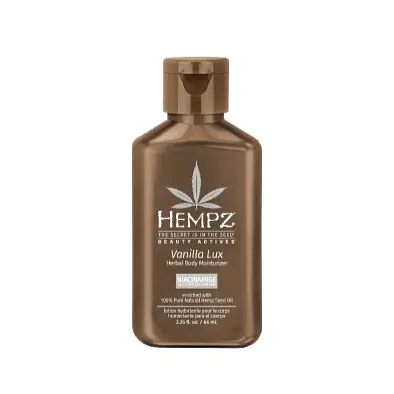 Молочко для тіла з ніацинамідом "Ваніль Люкс" Vanilla Lux Herbal Body Moisturizer Hempz 66 мл (8166-02)