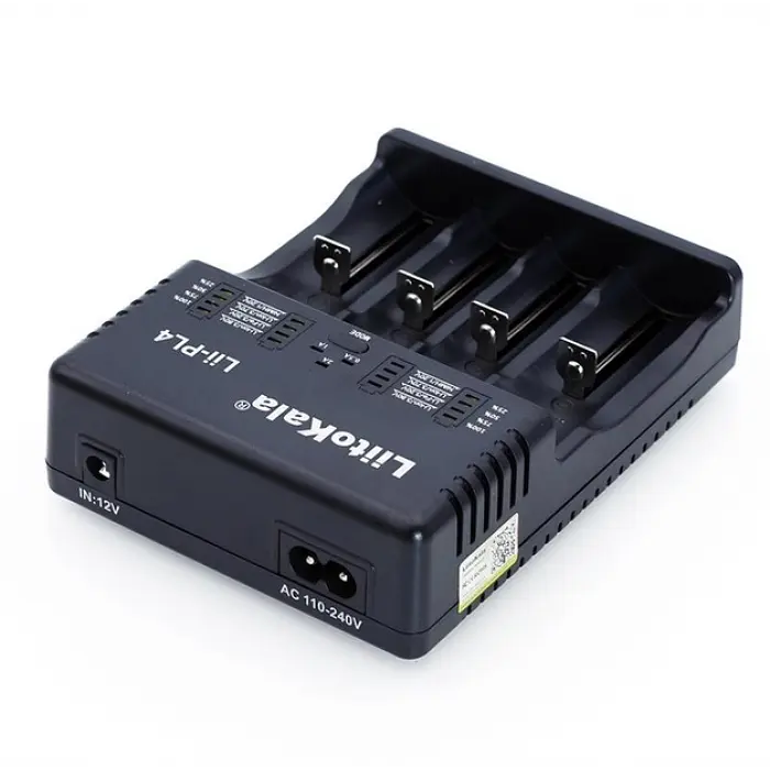 Зарядное устройство LiitoKala Lii-PL4 для 4 аккумуляторов AA, AAA, 18650, 21700, 26650, с автоопределением - фото 4